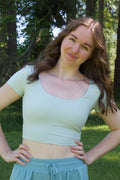 Mint Workout Tee