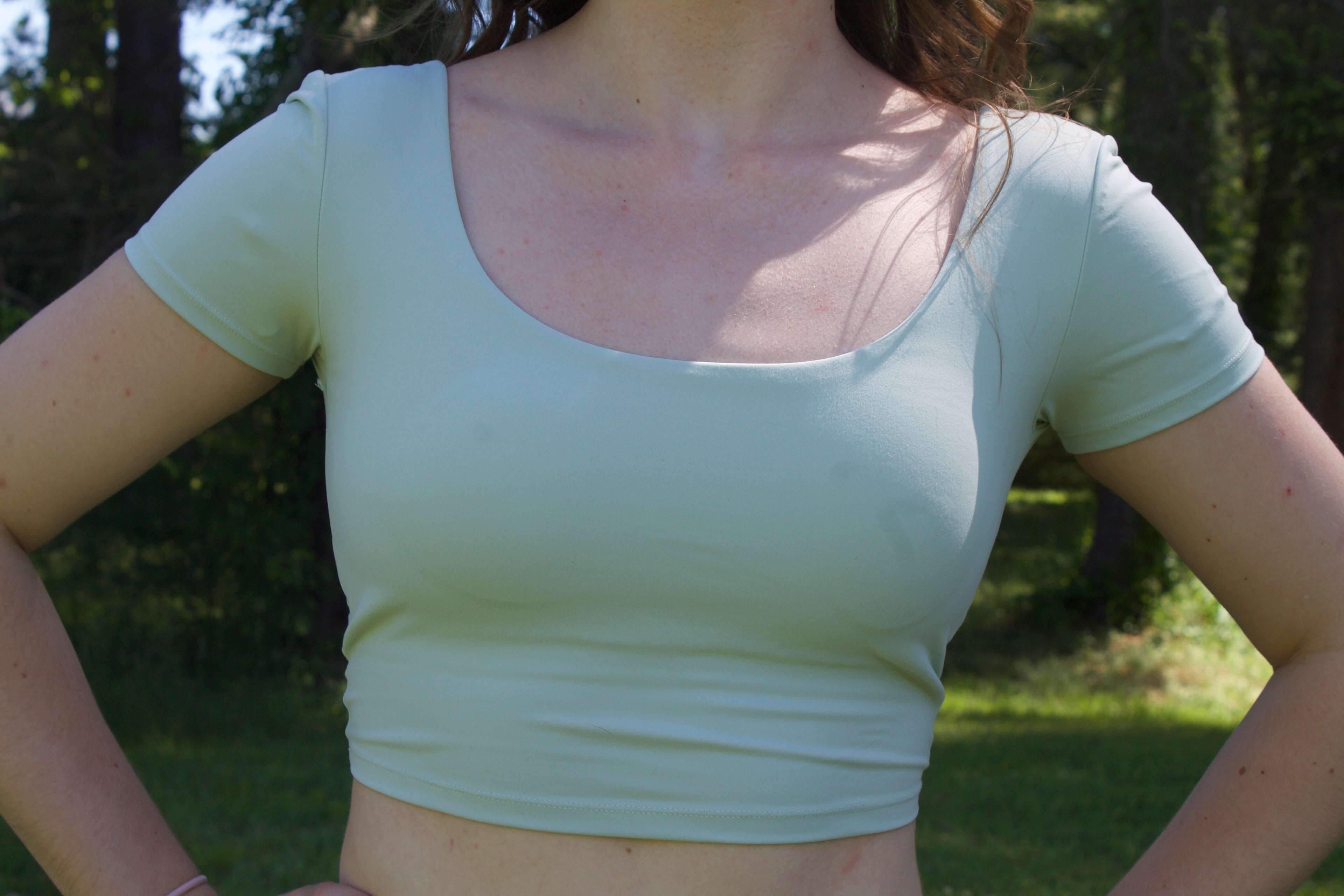 Mint Workout Tee